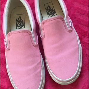 Old school vans slip ons